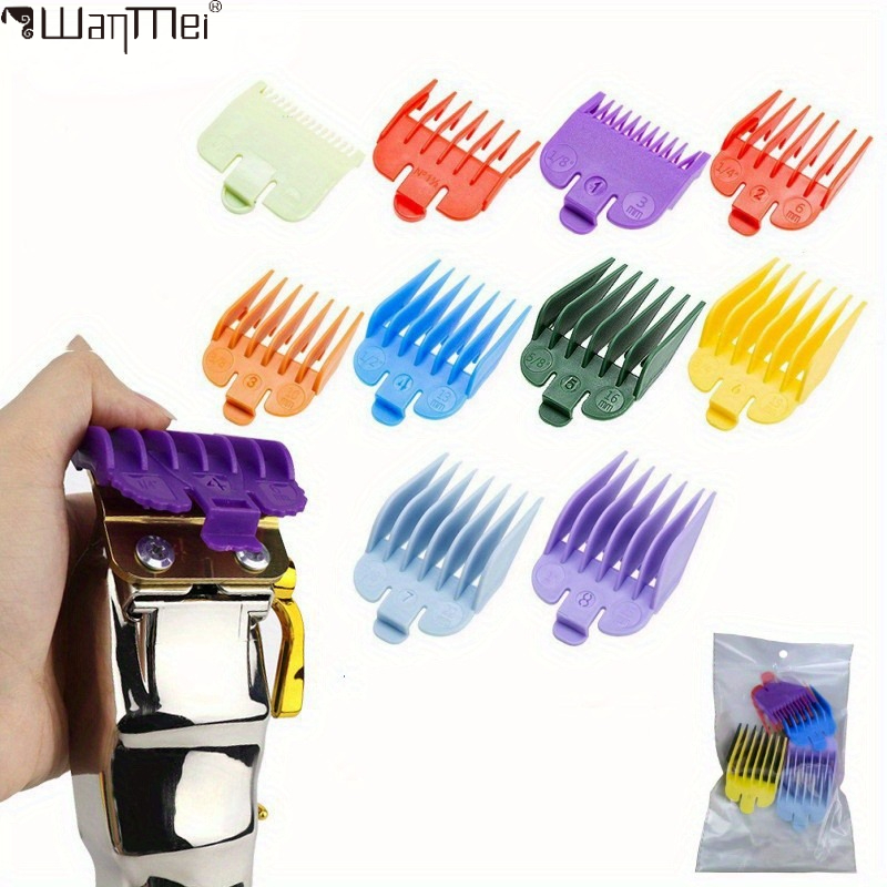 Hair Clipper - 8/10Pcs Professional Hair Clipper Guards Barber
