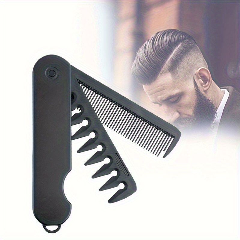 Beard Oil - Multifuncional Portable Folding Pocket Combs Wide