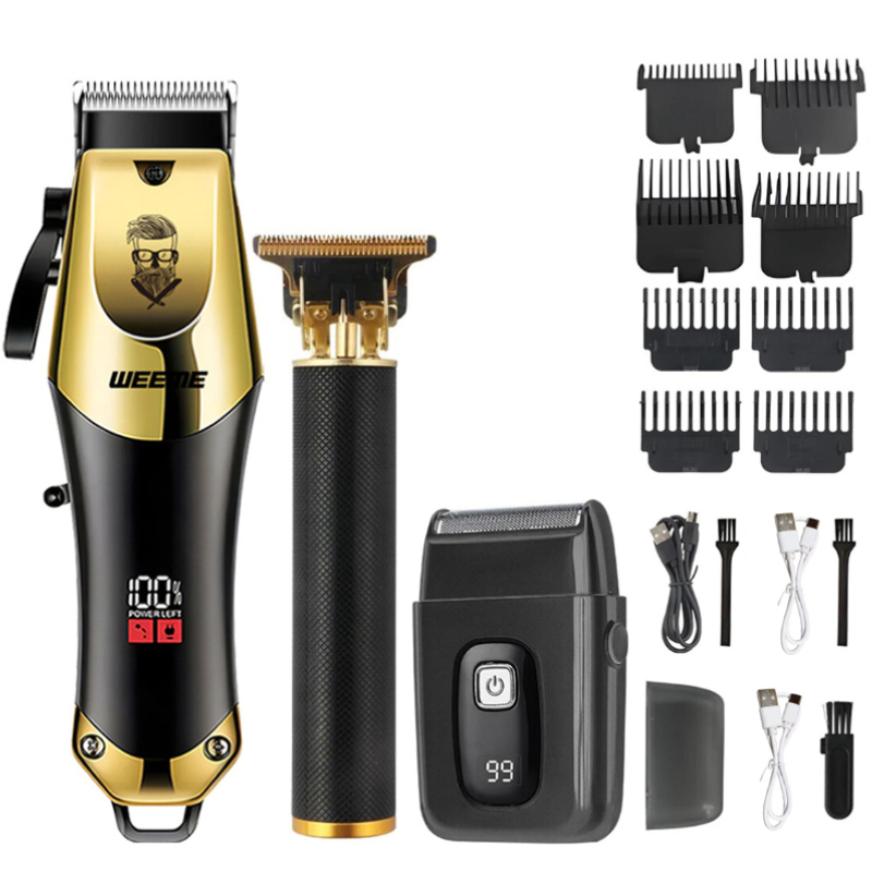 Electric Shaver Rotary - 2026 Vintage Electric Hair Clipper Cordless