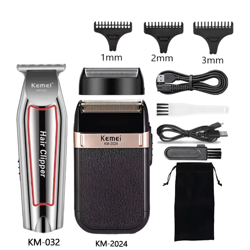 Kemei Hair Clipper Kit KM-2296 - Electric Shaver Rotary recension och pris