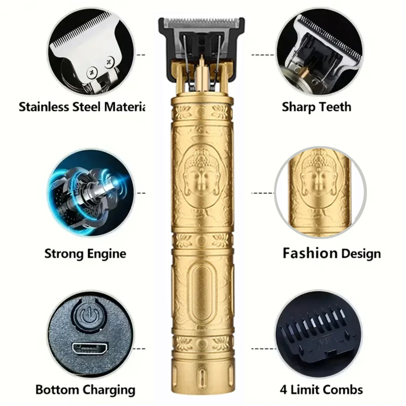 T9 Professional Electric Hair  - Electric Shaver Rotary recension och pris