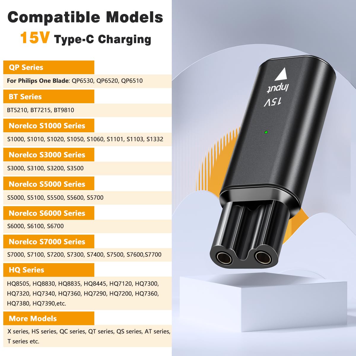 Brangdy 15V HQ8505 Type-C Shav - Body Trimmer recension och pris