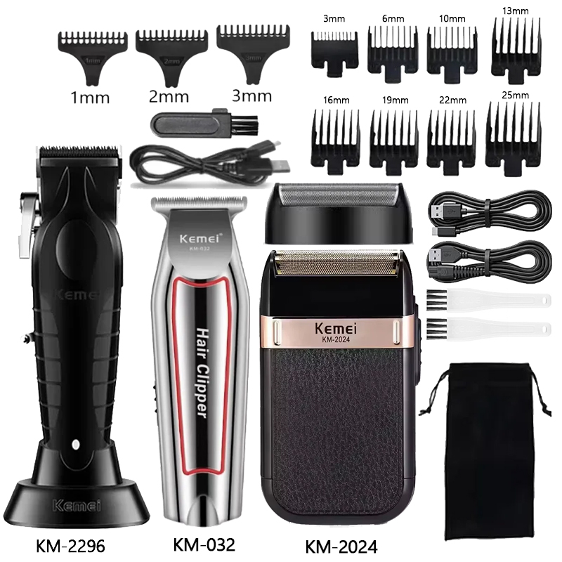 Kemei Hair Clipper KM-2296 KM- - Electric Shaver Rotary recension och pris