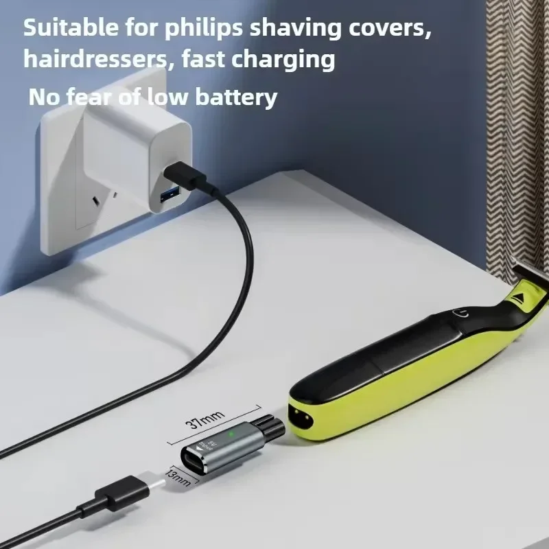 5V Type-C Shaver Adapter Charg - Beard Trimmer recension och pris