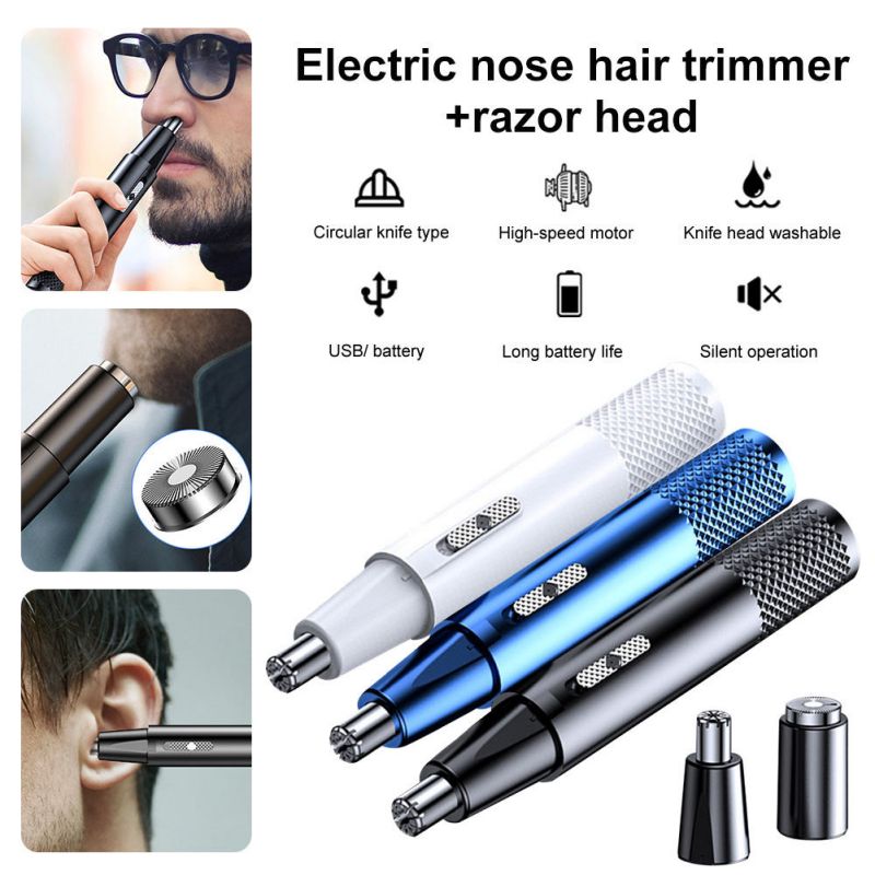 Electric Nose Hair Trimmer Bea - Electric Shaver Rotary recension och pris